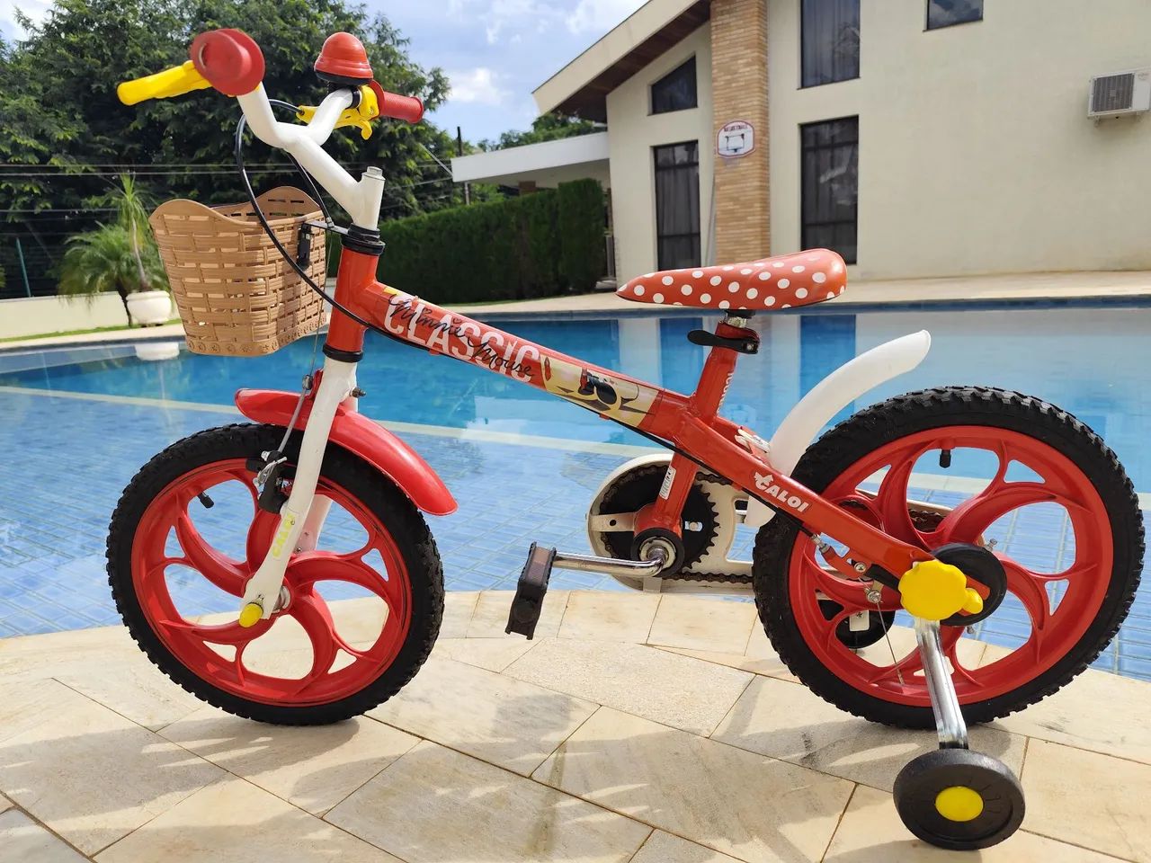 Bicicleta Infantil Minnie - Aro 16 polegadas - Foto 5