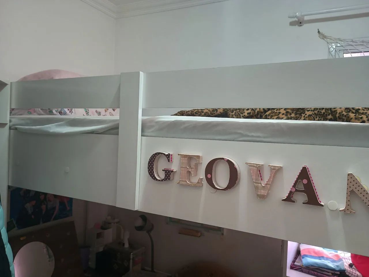 Cama Alta Funcional com armário  - Foto 4