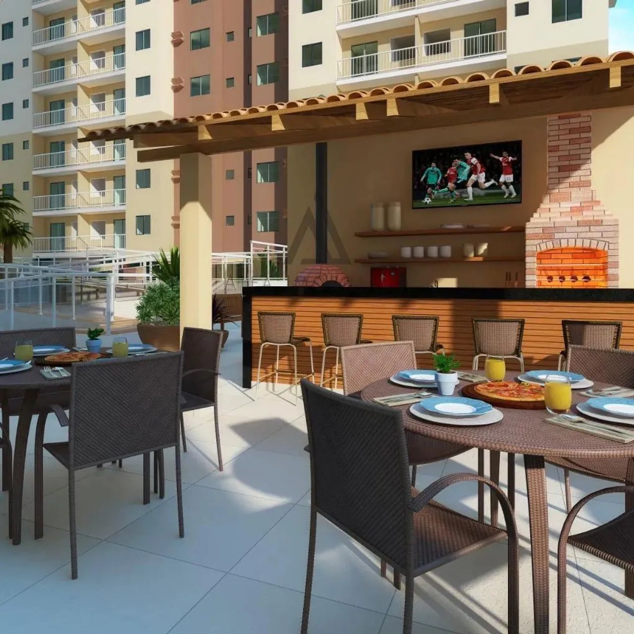 Sala para alugar em Serra, Jardim Tropical, com 65.3 m², Vivenda Tropical Condomínio Clube - Foto 6