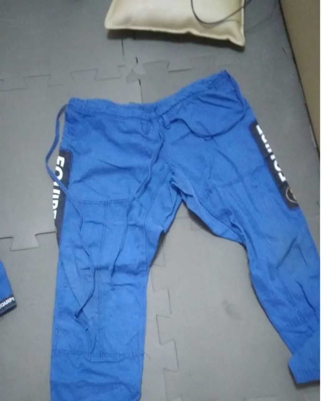 Kimono Jiu Jitsu A1 Azul ( Bem Conservado) - Foto 3