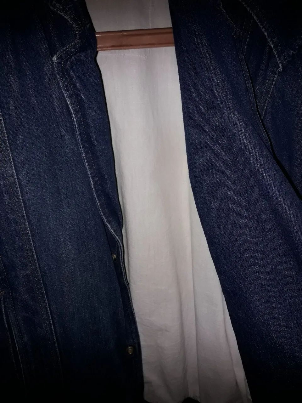 Jaqueta Indigo Blue Vintage tam.M - Foto 5