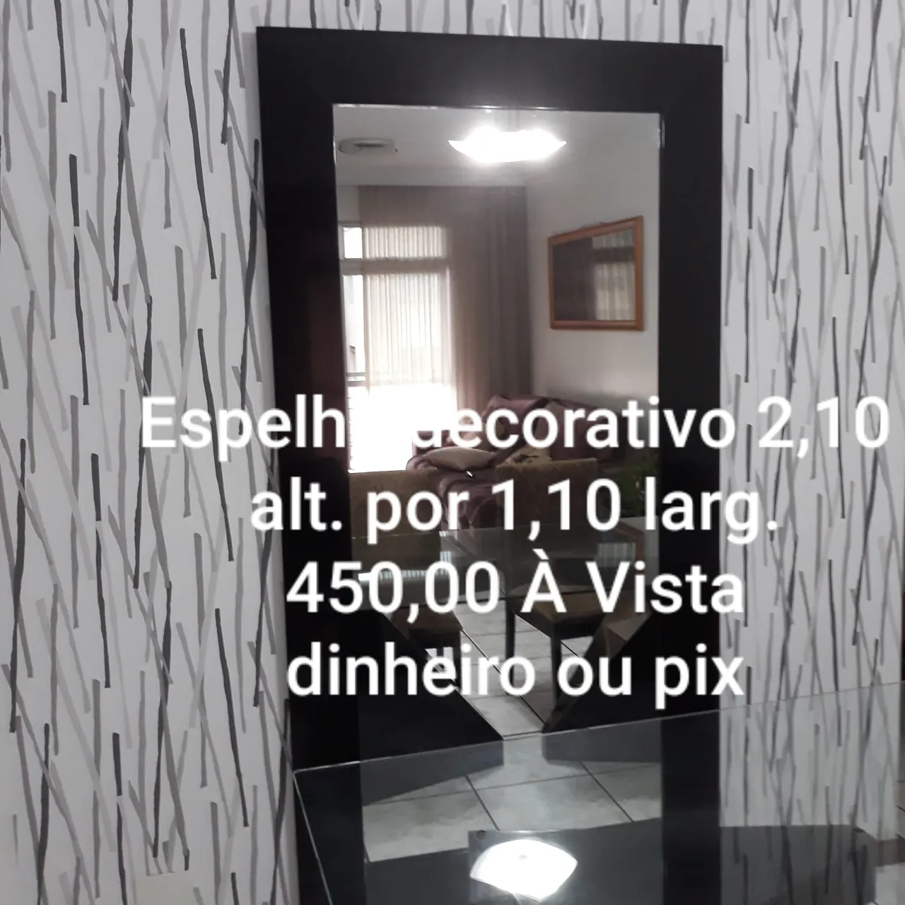 Espelho Decorativo 2,10x1,10