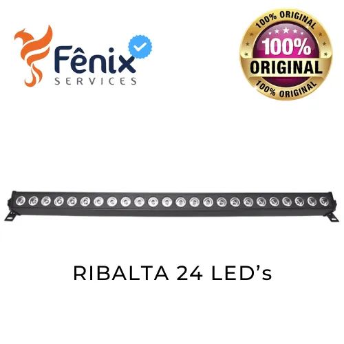 Ribalta Led 24 Leds De 18w Rgbw + Ambar + Uv Dmx