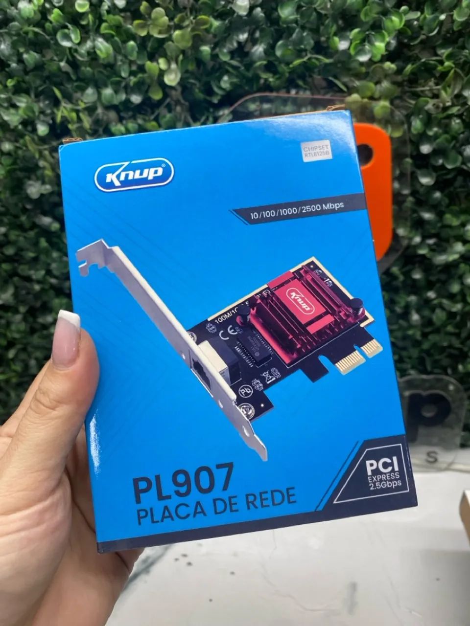 Placa de Rede PCIe Gigabit 1000/2500 Mbps Kworld - Foto 4