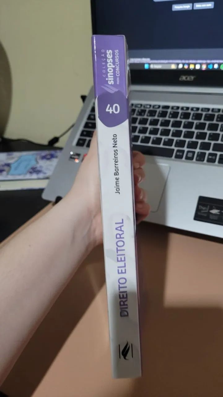 Livro: Direito Eleitoral - Jaime Barreiros Neto (Coleção sinopses para concursos) - Foto 2