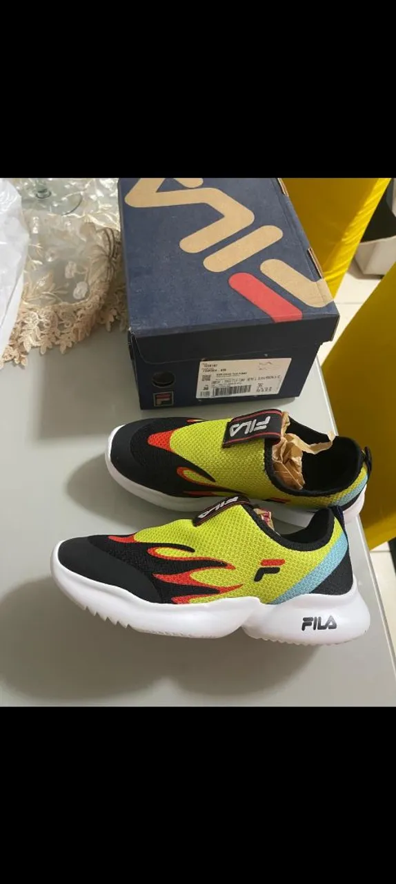 Tênis Fila Colorido Novo