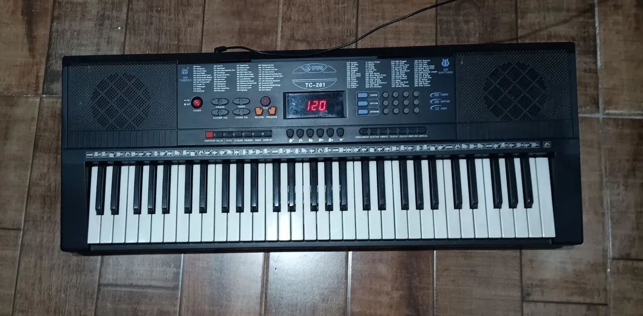 Teclado Musical Spring TC-261 61 Teclas - Instrumentos musicais