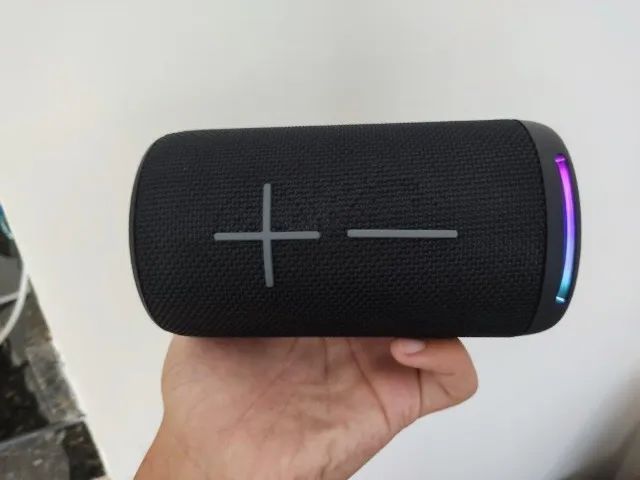 Caixa Som USB Bluetooth Prova D'água com LED RGB TN20 - Foto 5