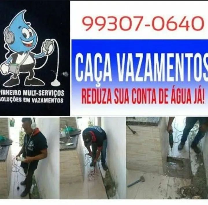 Encanador Profissional e caça vazamentos / 24 horas 