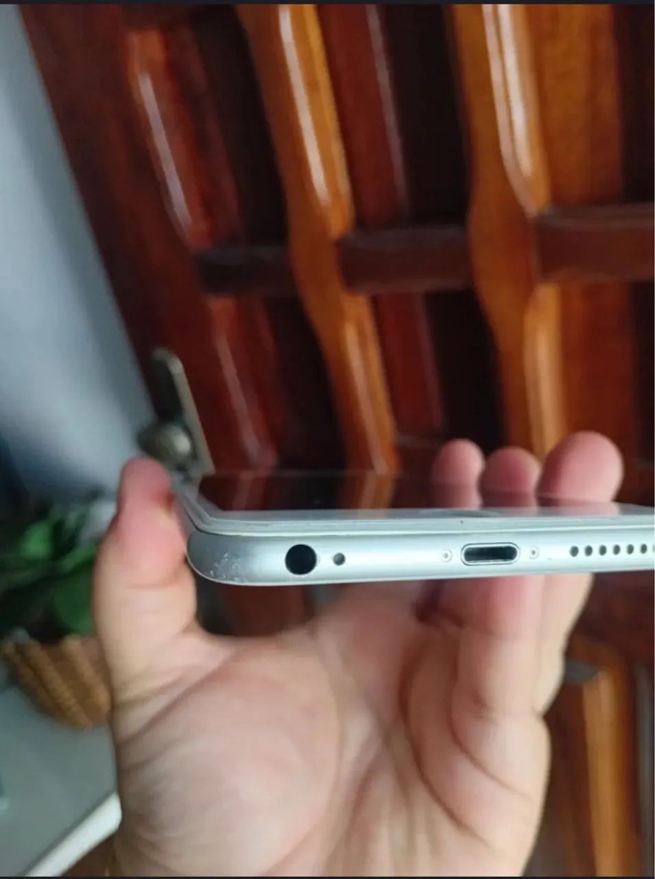 iPhone 6S Plus 128GB Gray com capa 360 - Foto 2