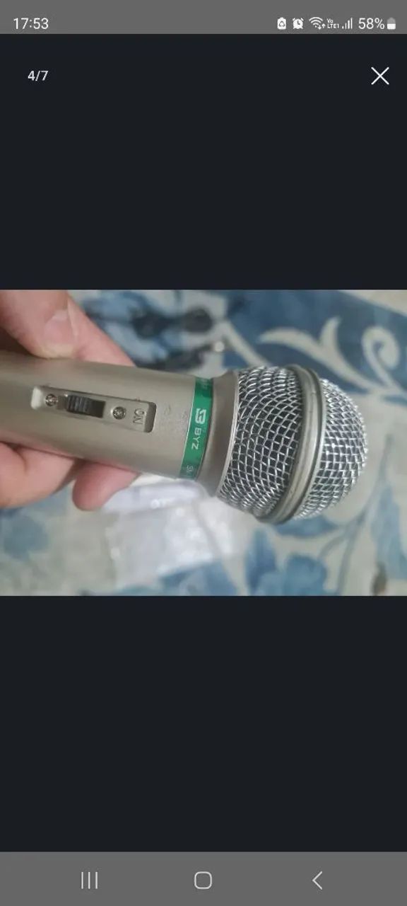 Microfone com fio - Foto 3