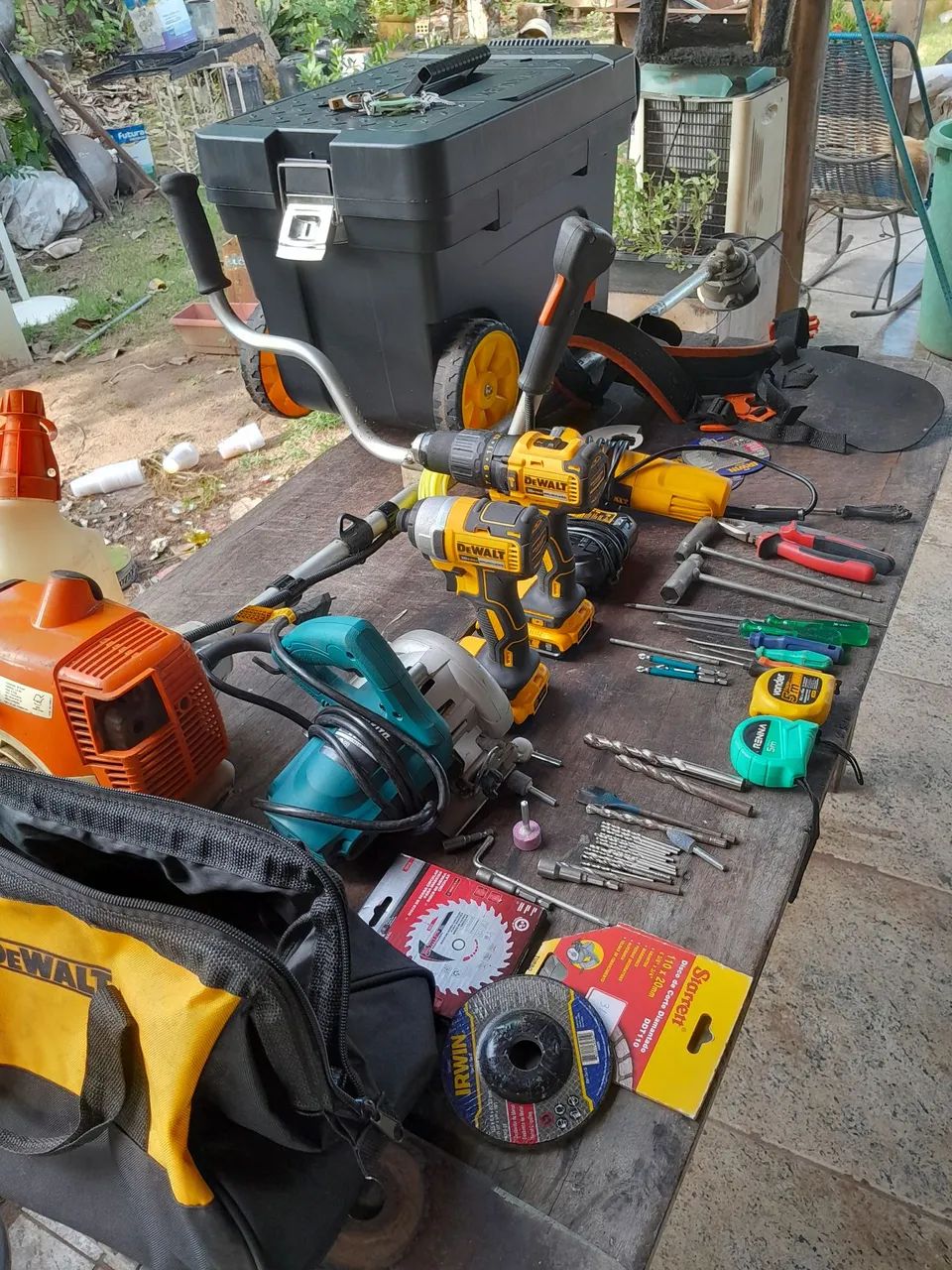 Kit de ferramentas Dewalt completo