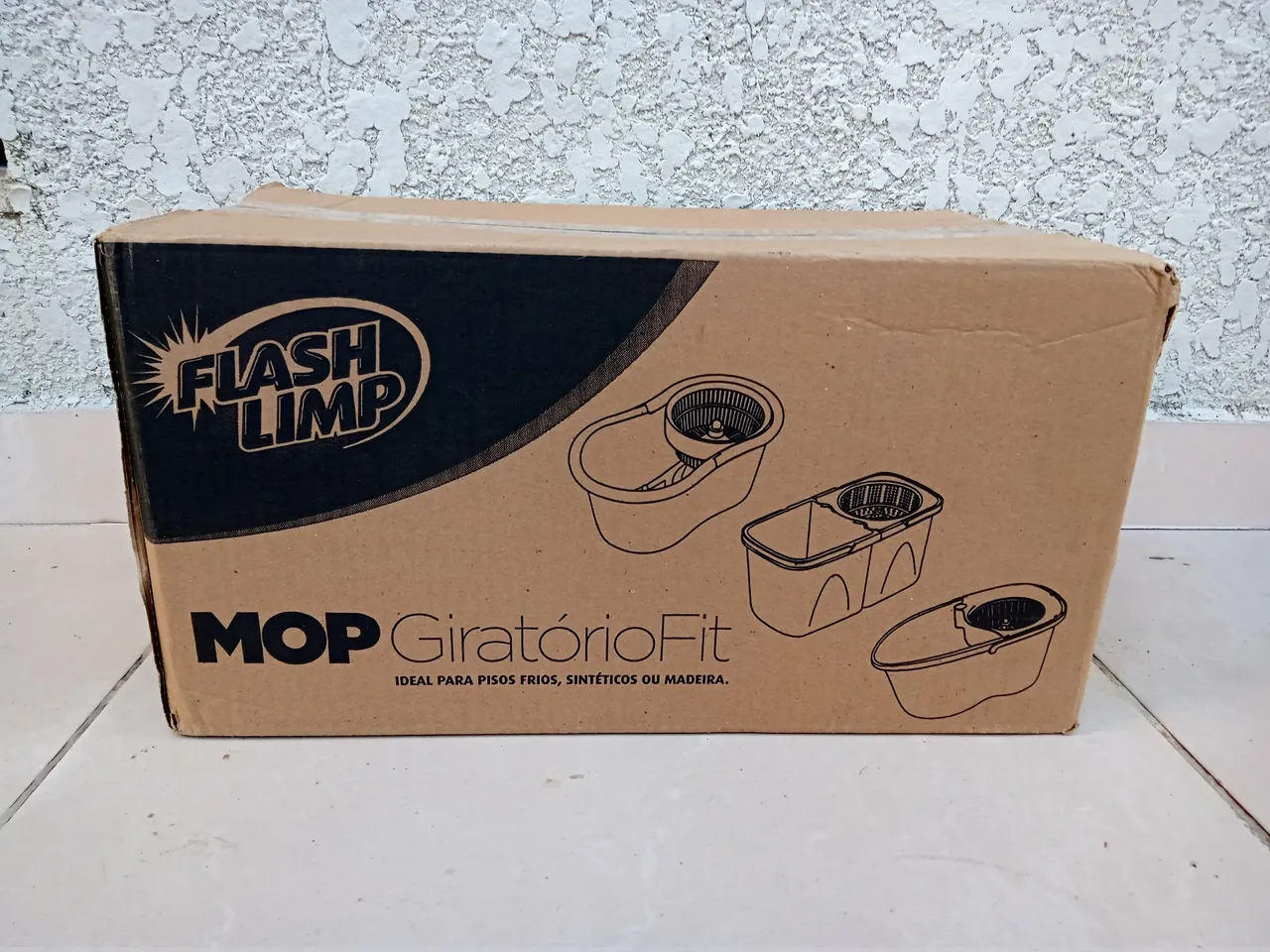 Mop Giratório Fit Flash Limp
