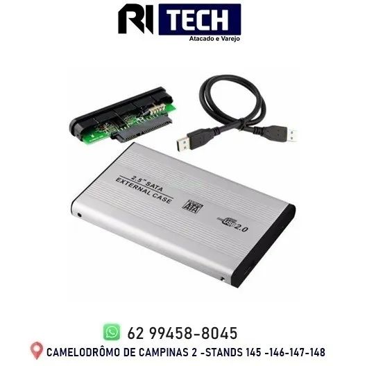Case Hd Externo Sata 2.5 Portátil Usb 2.0 Notebook