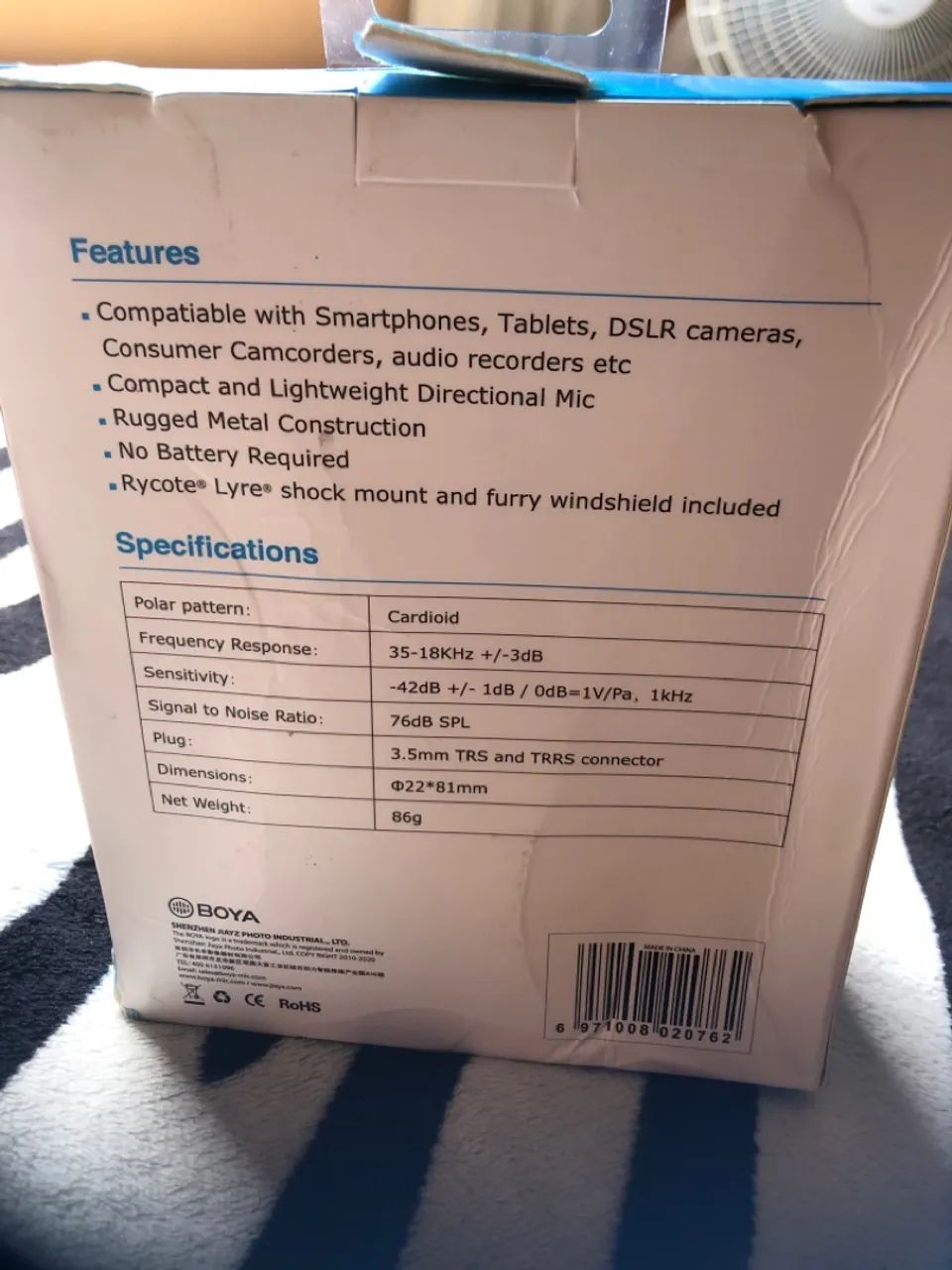 Microfone Boya - Foto 2