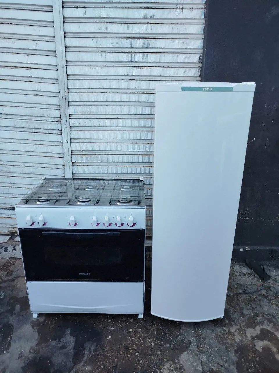 Geladeira Consul e Fogão