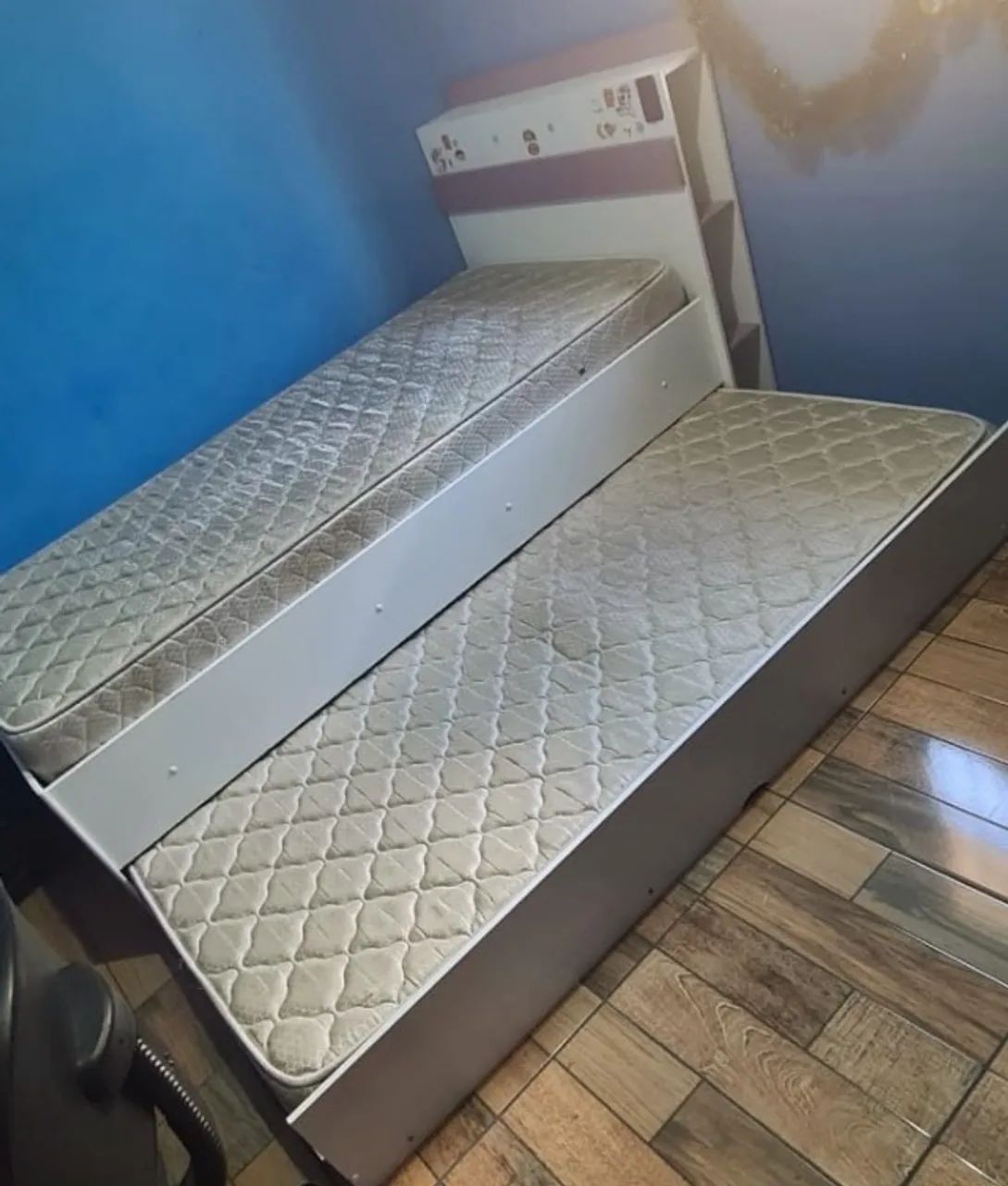 Bicama solteiro com cama auxiliar - Foto 5