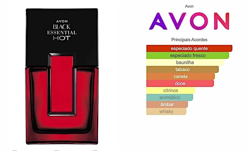 Perfume Avon Black Essential " HOT " 100ml - Foto 4