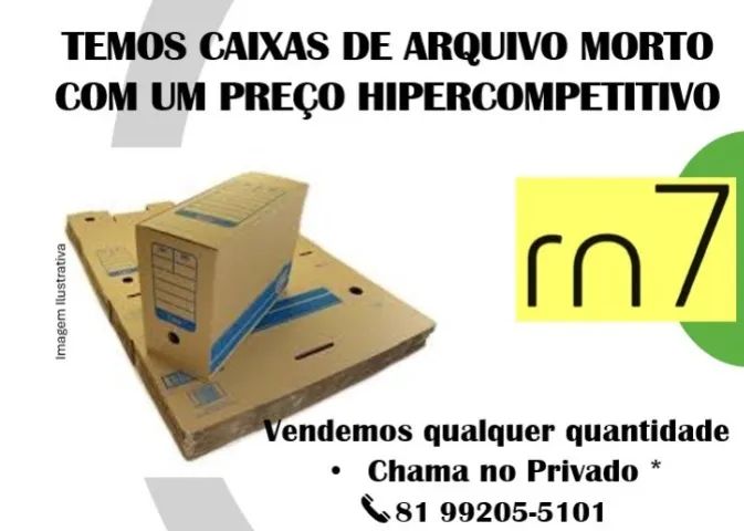 Caixas Para Arquivo Morto 