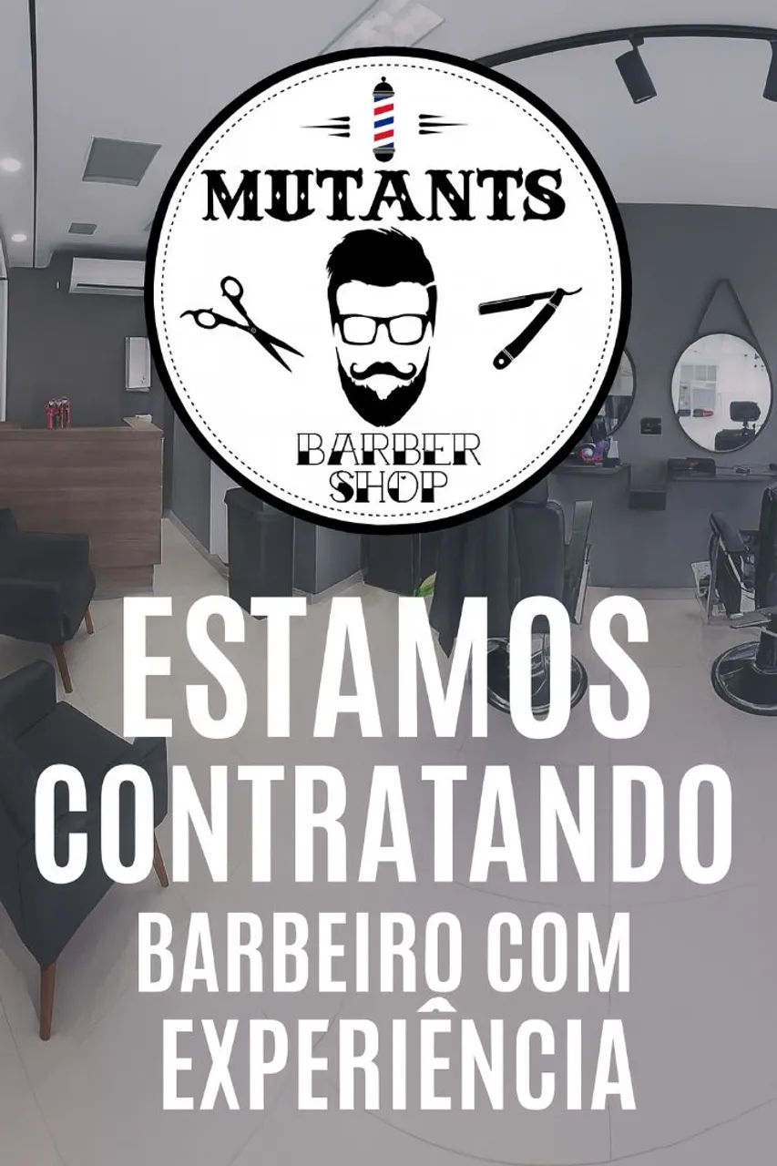 Vaga de Barbeiro com experiência no Meier