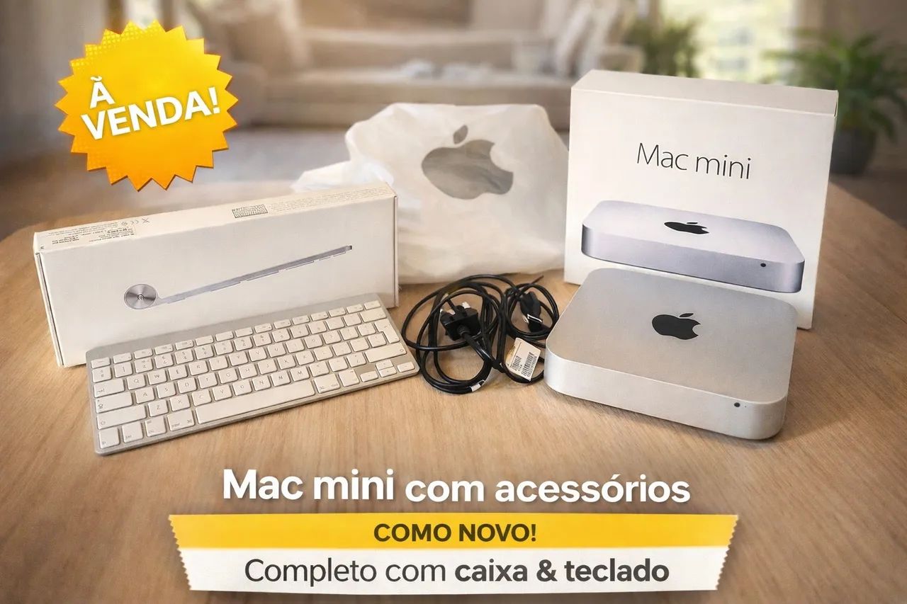 Vendo/Troco - Mac Mini 2014 - Computadores e Desktops - Jardim