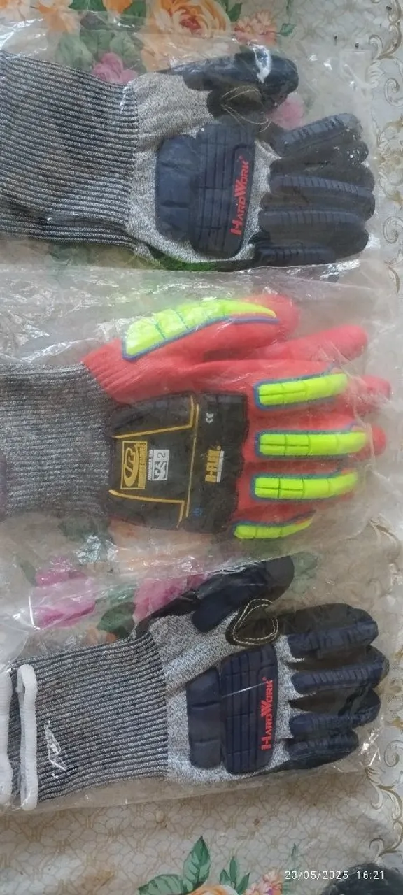Luvas de proteção Hard Work