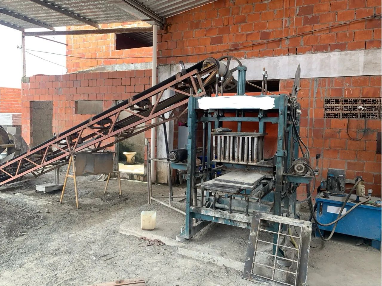 Máquina de Blocos de Concrero e Piso de concreto  - Foto 3
