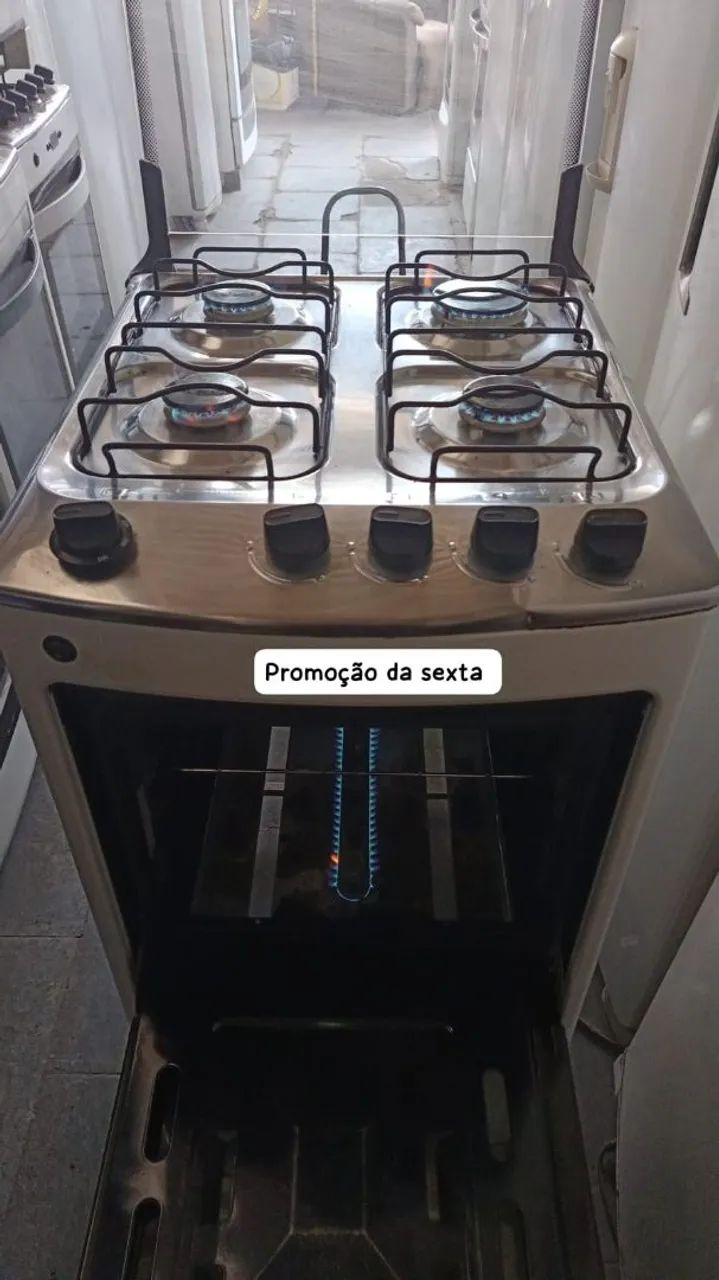Fogão 4 bocas Consul Funcionando - Brechokinho  - Foto 3