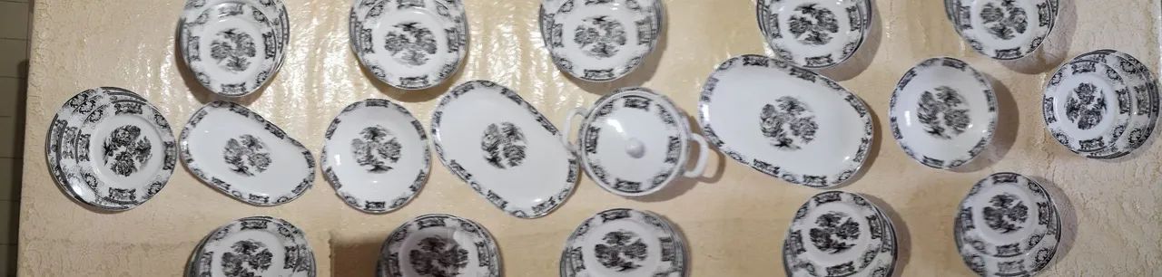 Aparelho de Jantar Vintage Completo - Foto 2