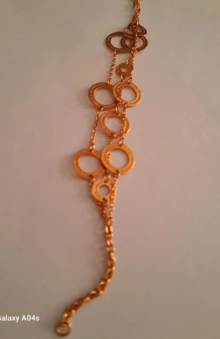 Pulseira tripla 10 mandamentos rommanel  - Foto 3