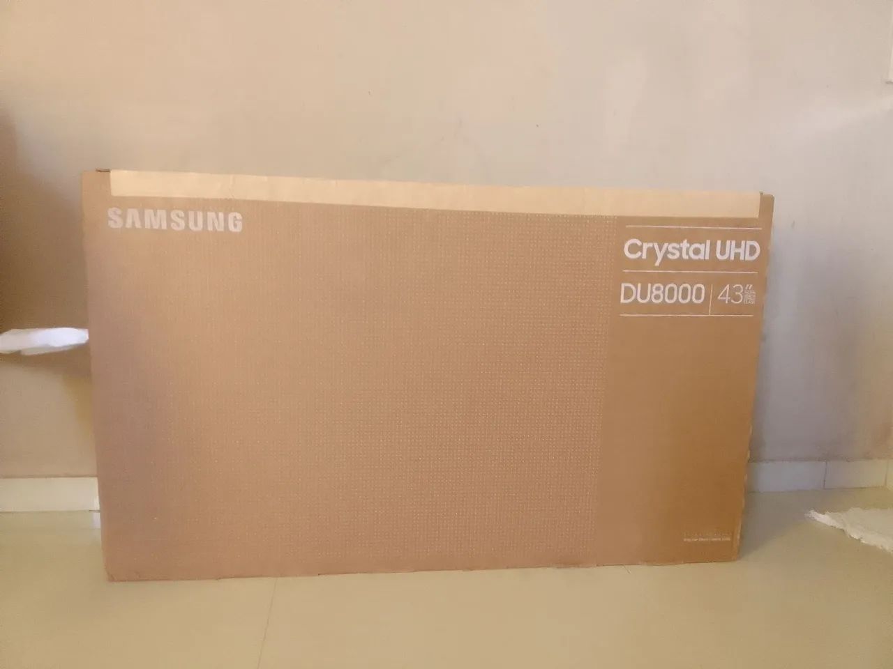 TV Samsung Crystal UHD 43 polegada( Nova Lacrada) - Foto 2