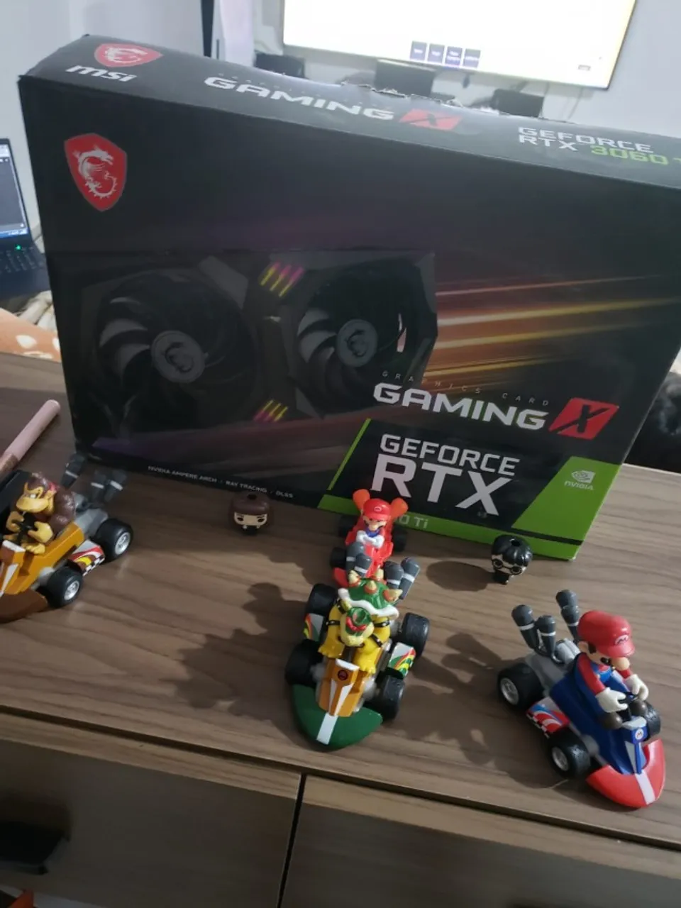 Placa de Vídeo MSI GeForce RTX 3060 Ti Gaming X 8GB GDDR6
