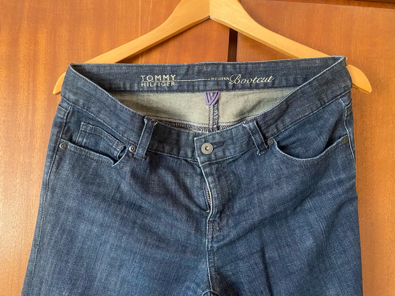 Calça Jeans Tommy Hilfiger Bootcut feminina