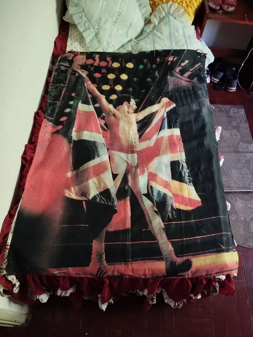 Freddie Mercury - bandeira grande  - Foto 2