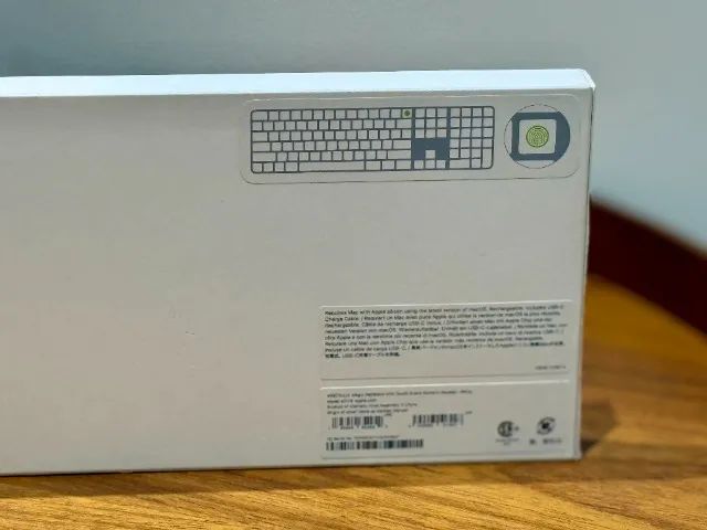 Teclado Apple Numerico USB-C TOUCH-ID BRANCO - NOVO/LACRADO  - Foto 3