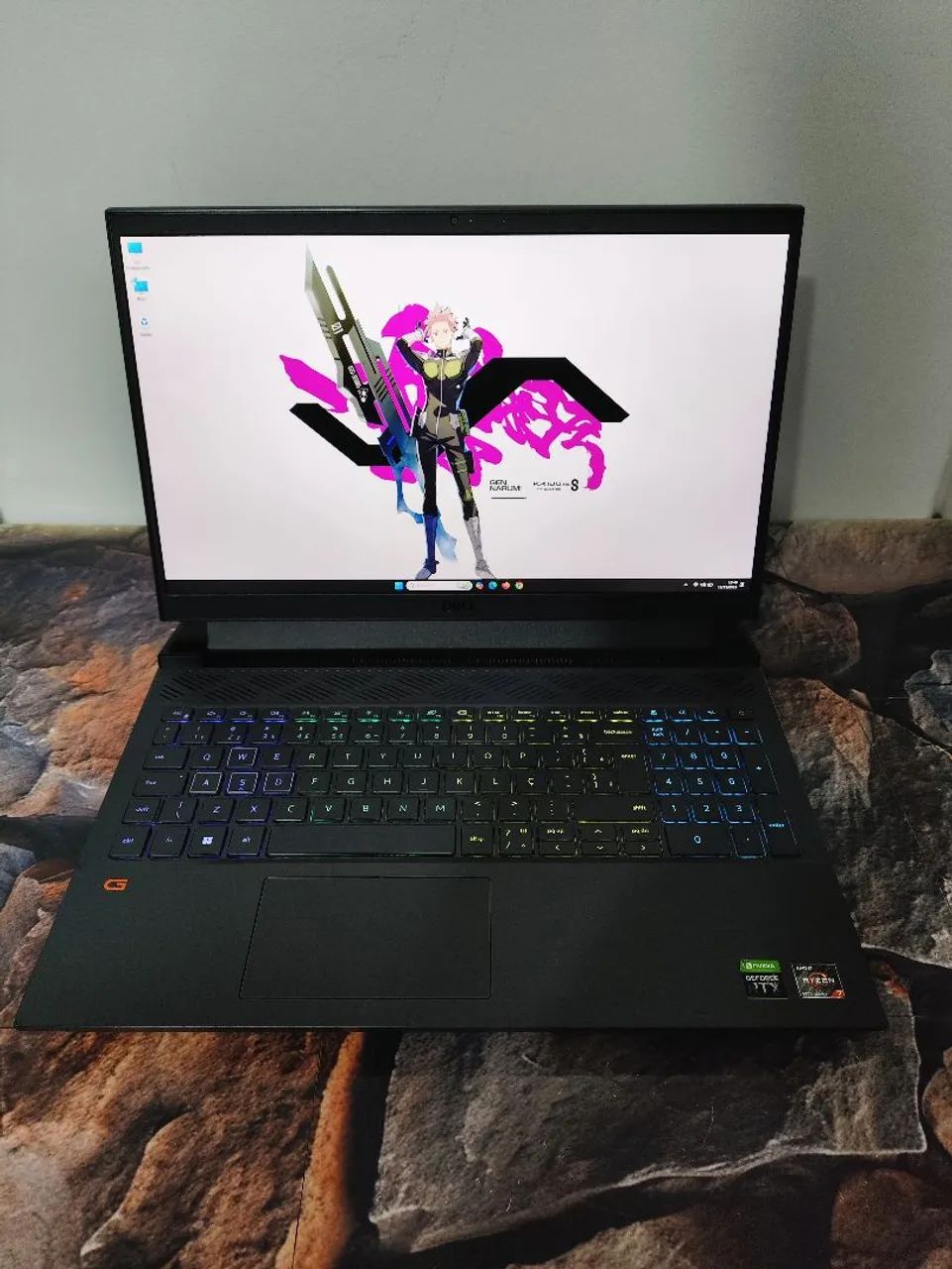 Notebook Gamer Dell G15 5525 - Ryzen 7 6800H - RTX 3060 6GB - 16GB