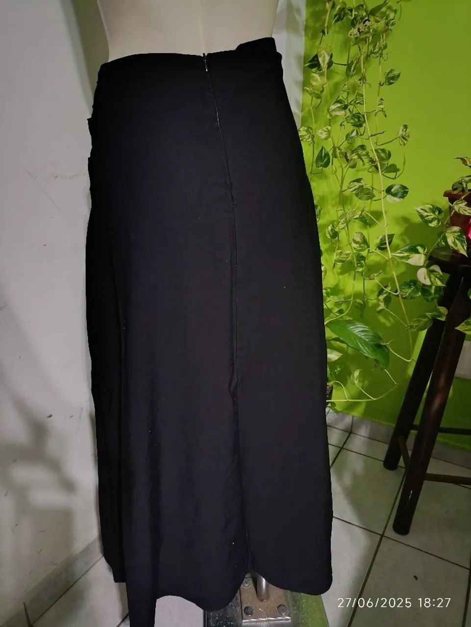 Saia Preta longa da Cortelle - P/M - Foto 3