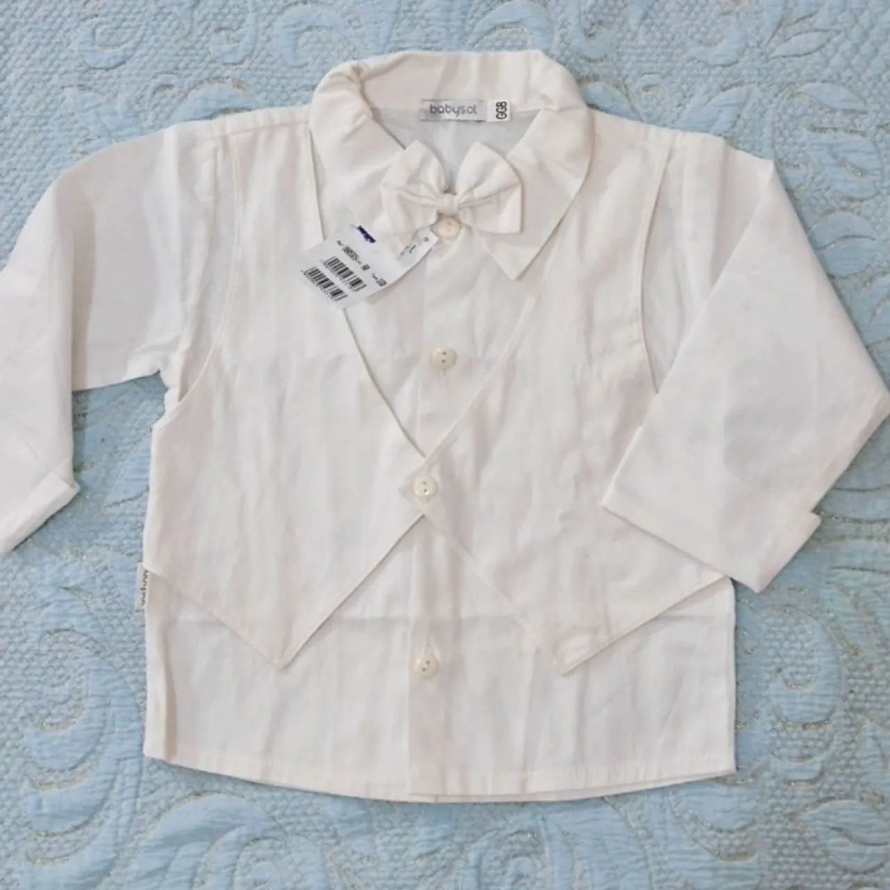 Conjunto de batizado Marisol  bebê tam GGB  - Foto 4