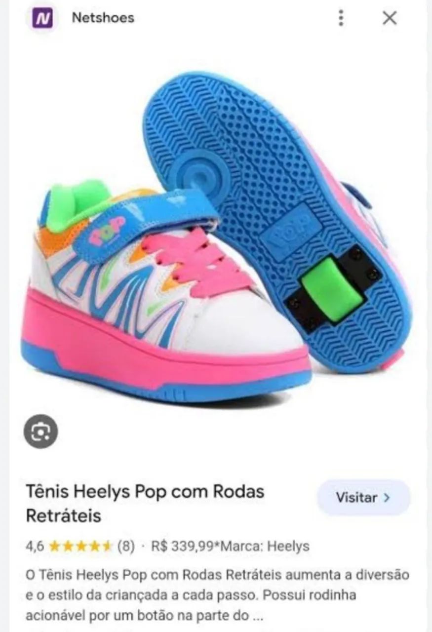 tenis de rodinha retratil numero 36