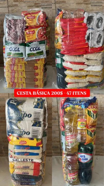 Cesta Básica 150$ - 44 Itens - Foto 3