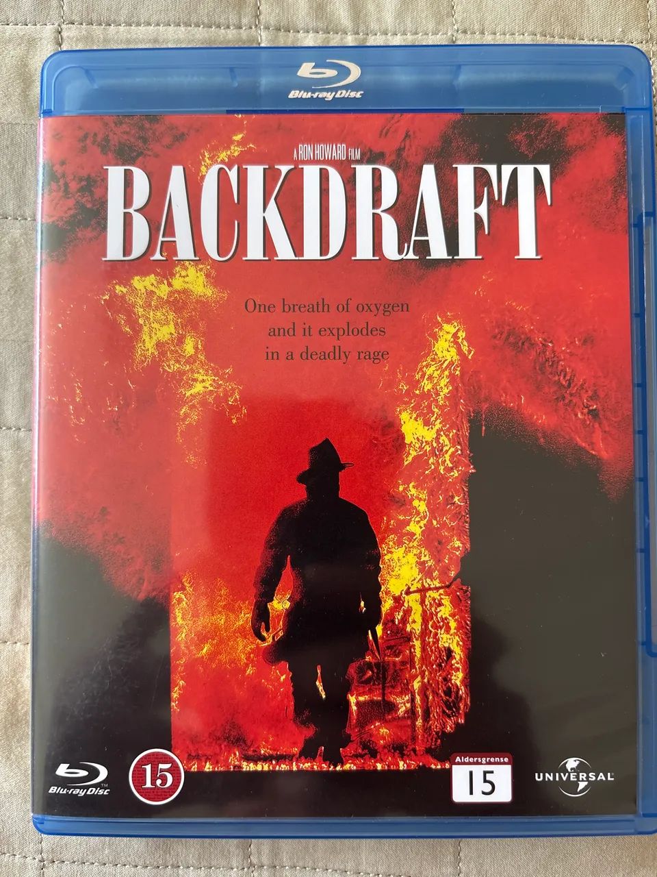 Bluray Backdraft (Cortina de fogo) importado