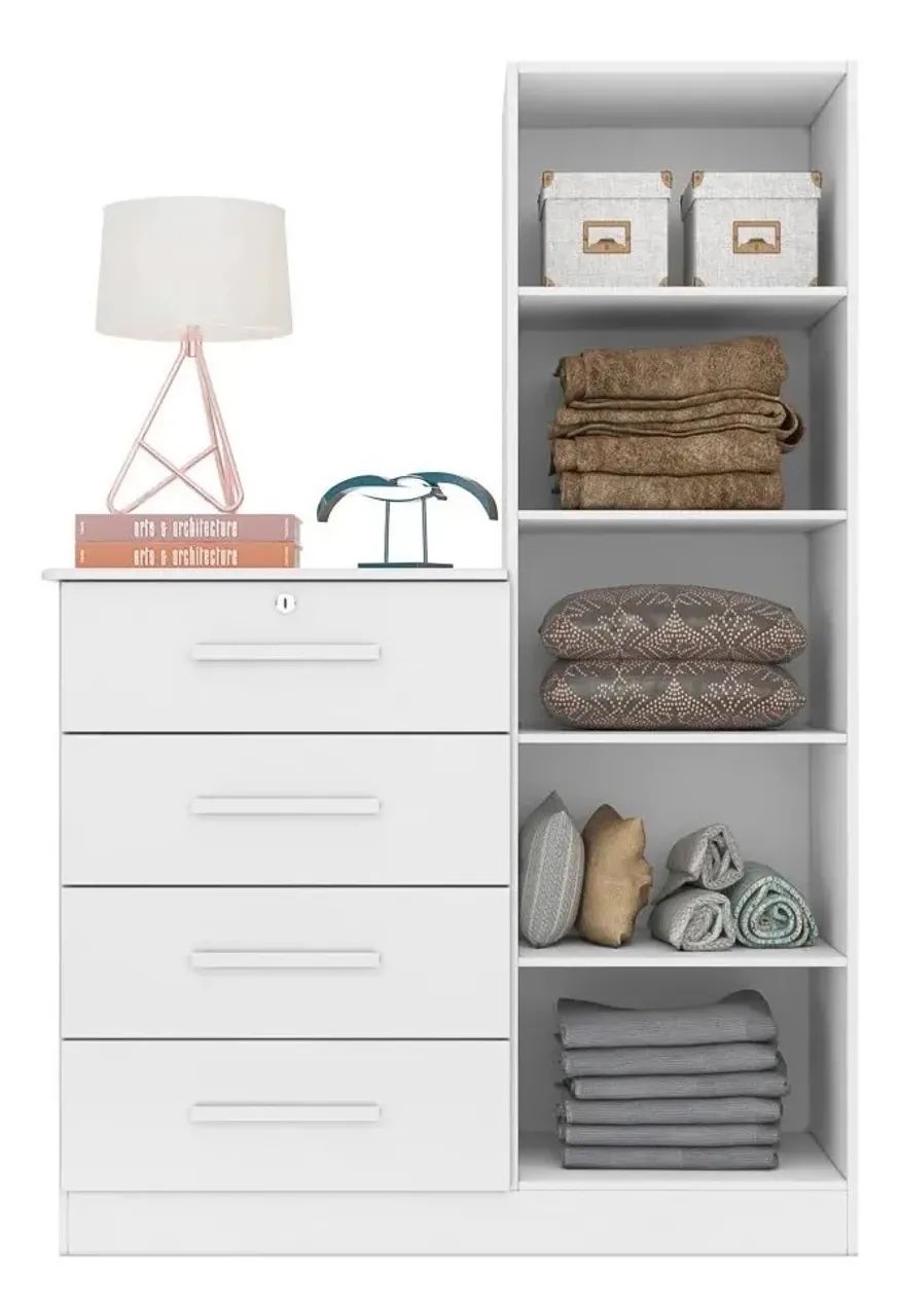 Cômoda Belize - montagem grátis  - Foto 3