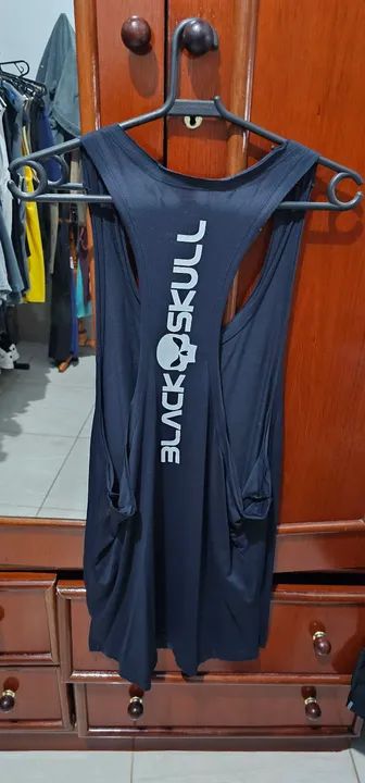 Regata Masculina - Black Skull - Foto 2