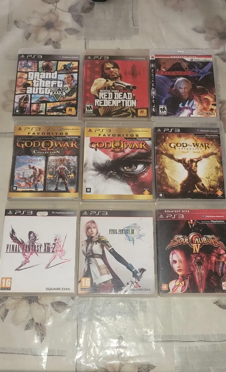 Jogos PS3 Originais - 50 Reais Cada