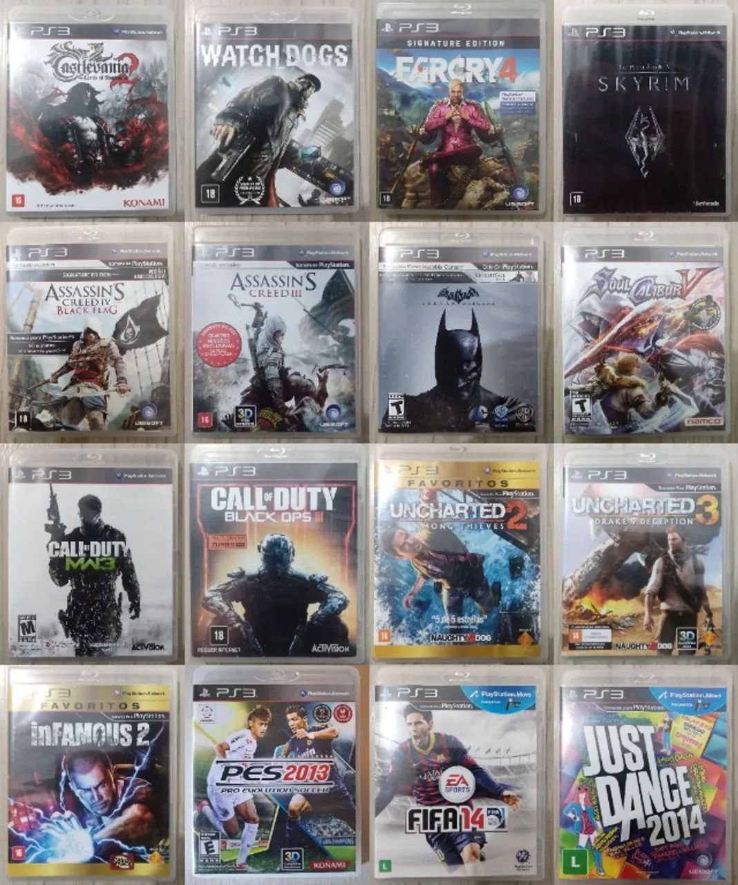 Jogos de PS3 Playstation 3 Originais - Jogos de Vídeo Game