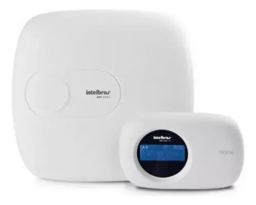 Alarme Intelbras Completo Sem Fio Central Amt 2018e 4 Sensor - Foto 6