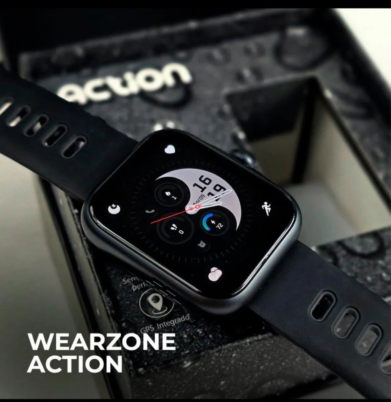 Smartwatch Wearzone Action Original - Lacrado | R$349,99 Promoção - Foto 2