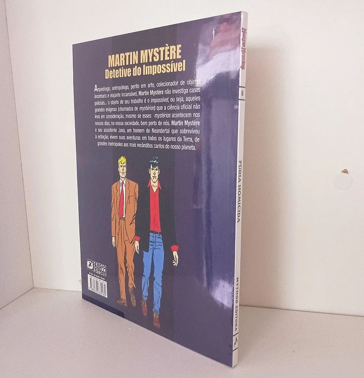 Kit 2 HQs Martin Mystère vol 2 e 8 mythos mistery detetive sobrenatural Alfredo Castelli - Foto 4