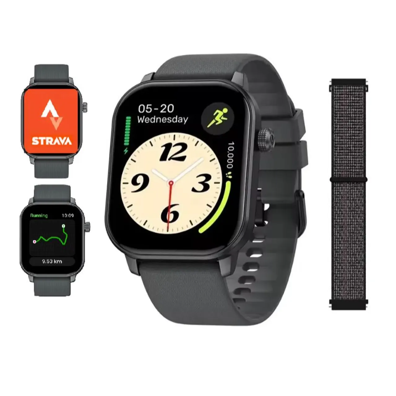 Smartwatch Zeblaze Gts 3 GPS - Sincroniza com Strava
