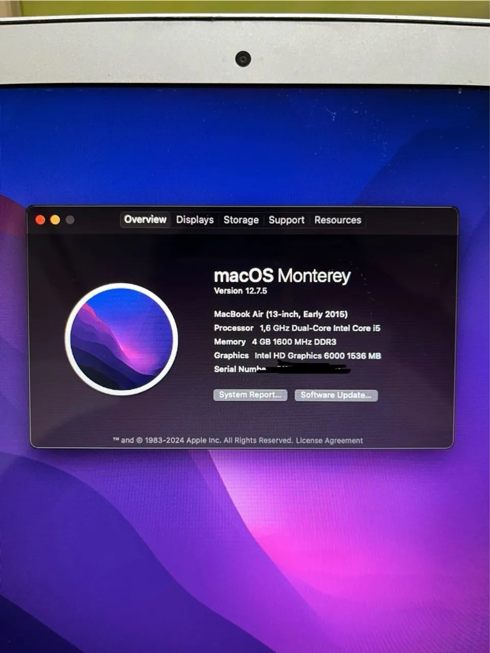 MacBook Air 2015 13? 128GB SSD 4GB RAM - Foto 3